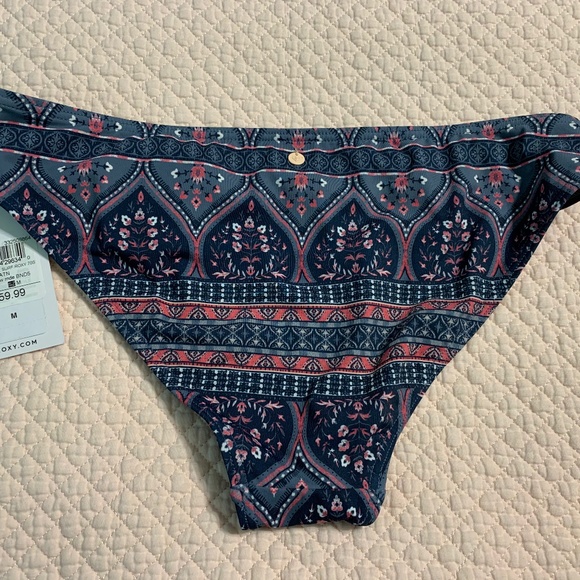 Roxy Women's Sun Surf Surfer Bikini Bottom Sz M - Picture 4 of 8